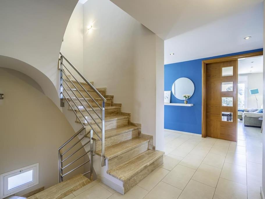 Villa Casa Familiar Con Piscina Llica d'Amunt Exterior foto