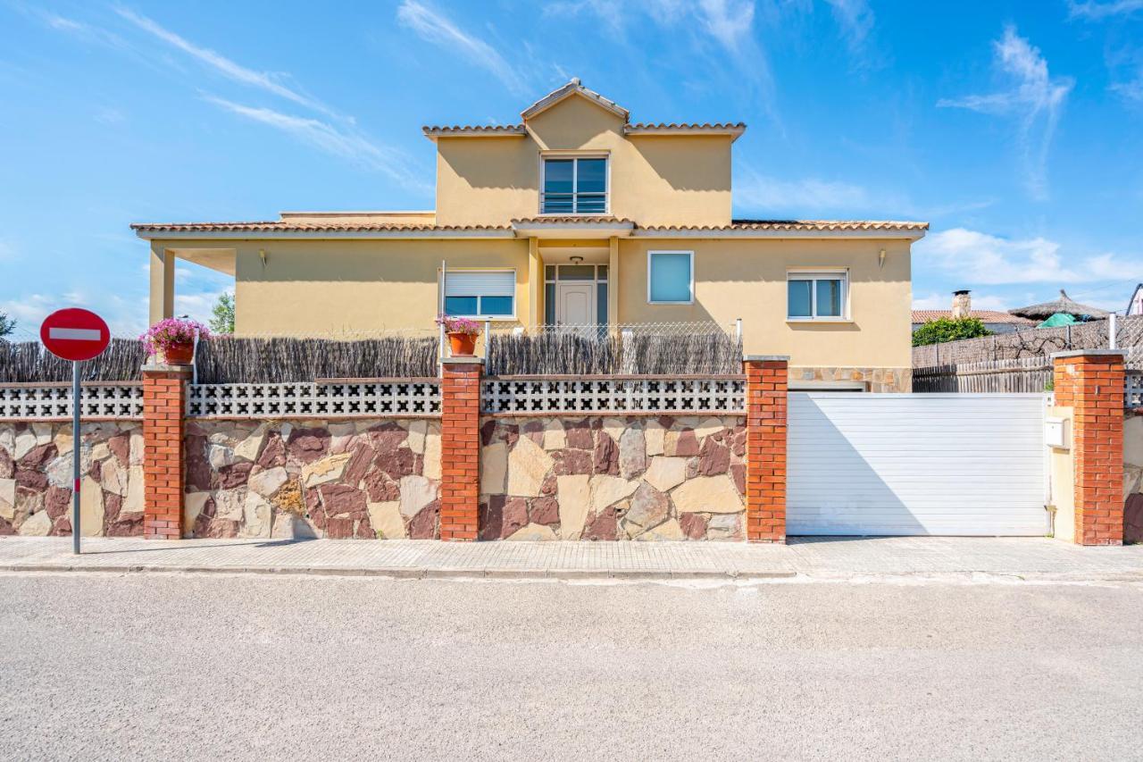 Villa Casa Familiar Con Piscina Llica d'Amunt Exterior foto